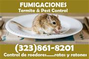 FUMIGACIONES 24hrs. RATONES en Los Angeles