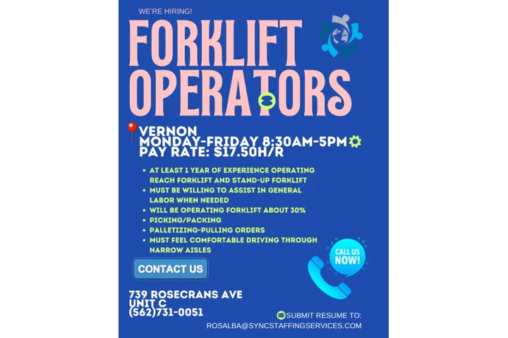 Forklift Driver image 1