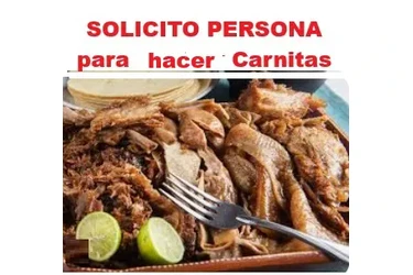 PERSONA para hacer CARNITAS en Los Angeles