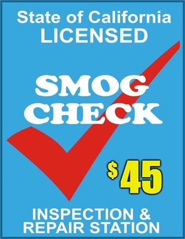 Smog Check  $45 image 1