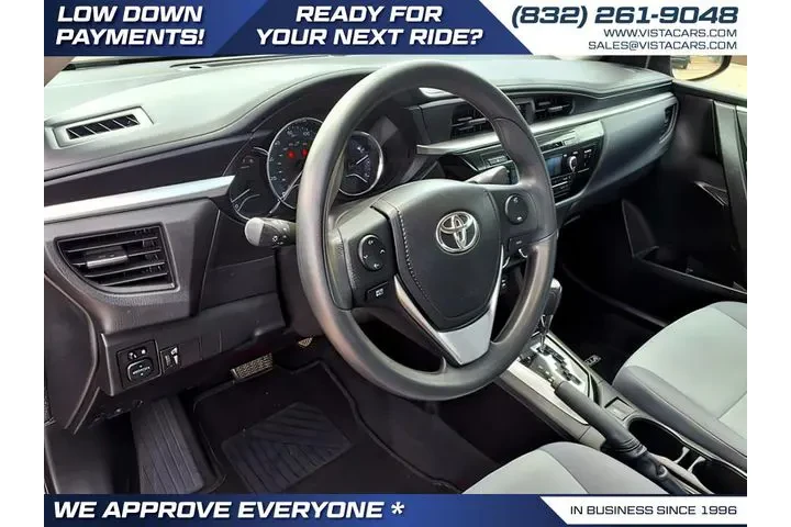 2015 Corolla L | Houston Texa image 8