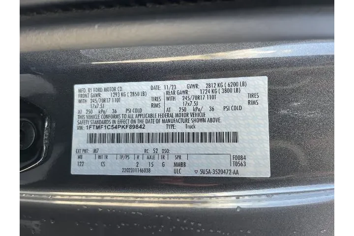 $39982 : Ford F-150 2023 4x2 XLT 2dr image 5