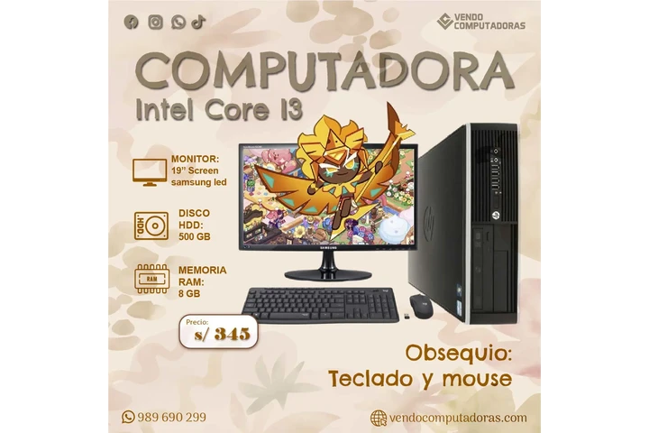 $345 : Computadoras que rinden image 1