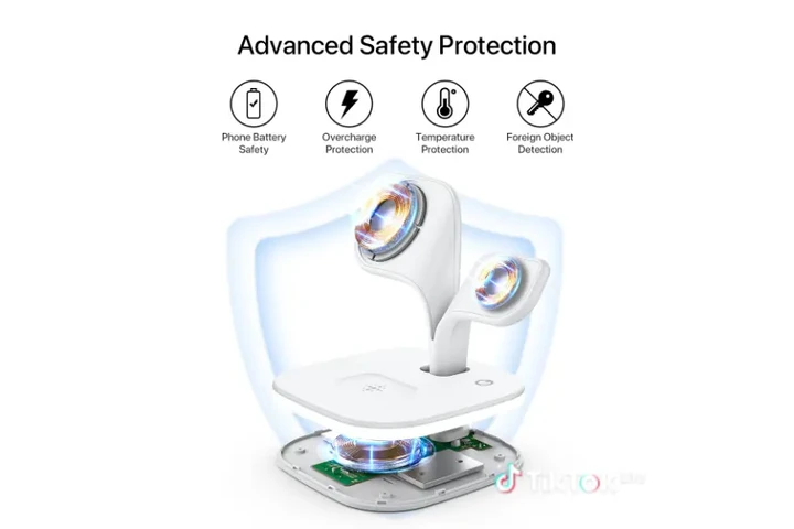$54 : 5-in-1 Wireless Charging Stati image 1