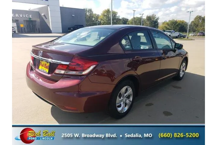 $12995 : Honda Civic 2015 LX 4dr Seda image 7