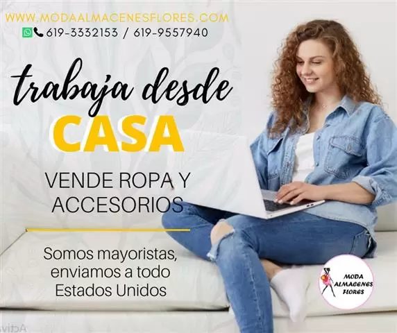 ESTAS SIN EMPLEO? VENDE ROPA image 1