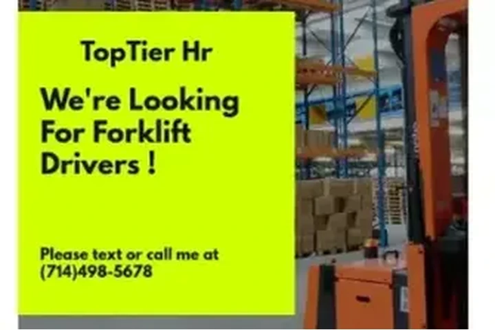 Forklift Driver image 1