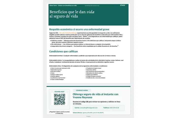 Beneficios en vida image 1