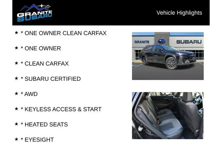 $24450 : Subaru Outback 2023 AWD Onyx image 2