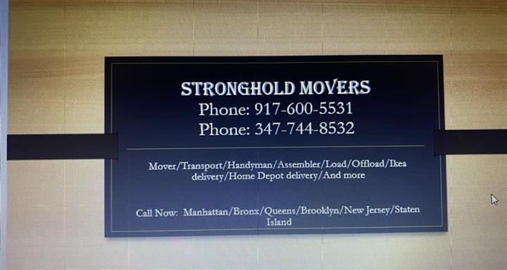 StrongHold Movers image 1