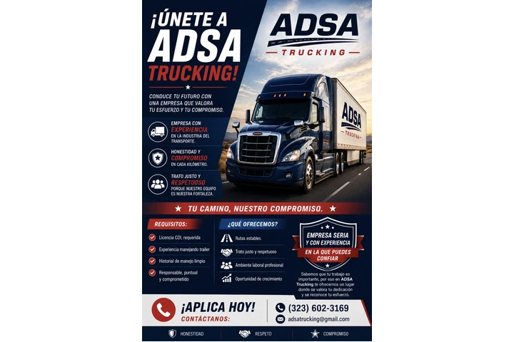 SE BUSCA CHOFER DE TRAILER image 1