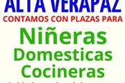 Contratación inmediata niñera en Guatemala City