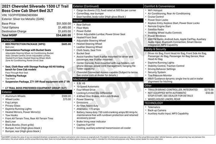 $37360 : Chevrolet Silverado 1500 202 image 7