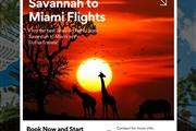 Savannah to Miami Flight Deals en Atlanta