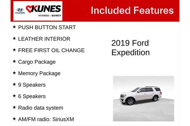 $26176 : Ford Expedition 2019 4x4 XLT image 3