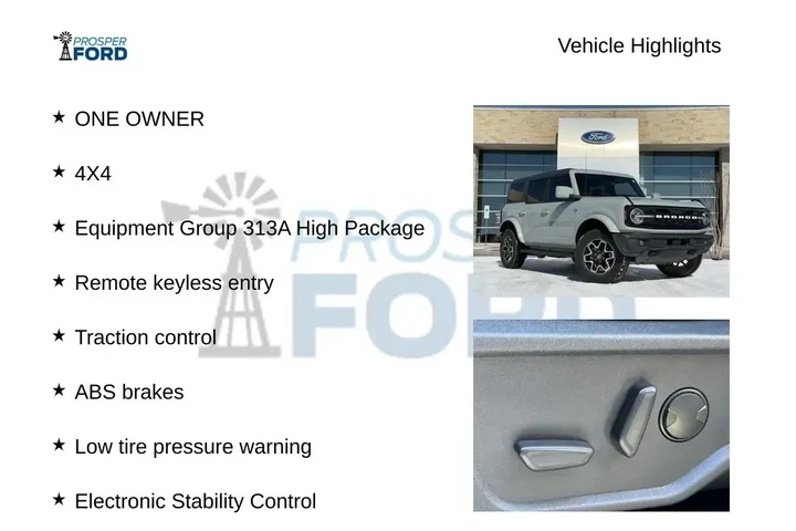 $38995 : Ford Bronco 2023 4x4 Big Ben image 5