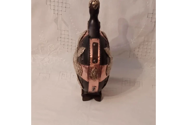 $1000 : ANTIQUE RUSSIAN WOOD CANTEEN image 4
