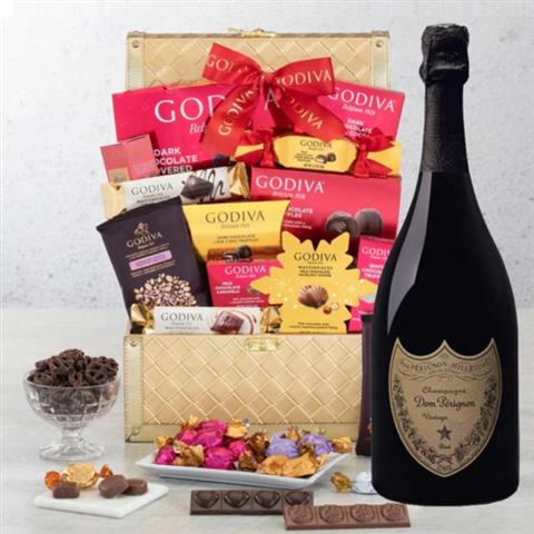 $449 : Champagne Gift Basket Delivery image 1