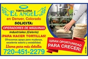 TORTILLERIA BUSCA OPERADORES📍 en Los Angeles
