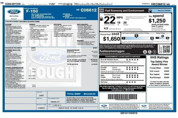 $24000 : Ford F-150 2017 4x2 XLT 4dr image 2