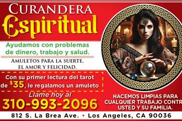 CURANDERA ESPIRITUAL en Los Angeles