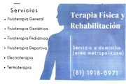 Terapia Física a Domicilio en Monterrey