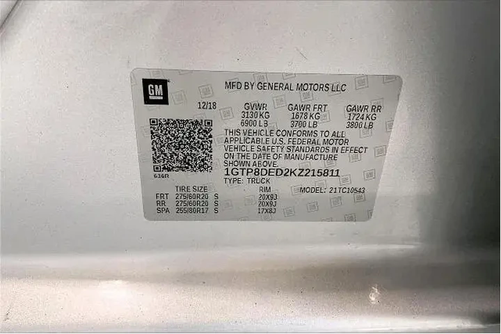 $30991 : GMC Sierra 1500 2019 4x2 SLT image 8