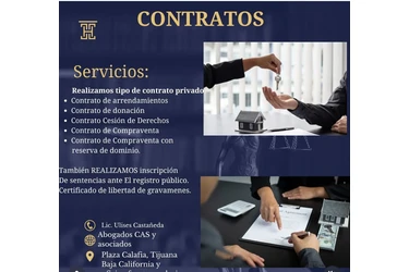 Contratos y Trámites en Tijuana