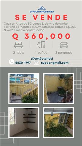 $45000 : Vendo casa en Altos de Barcena image 4