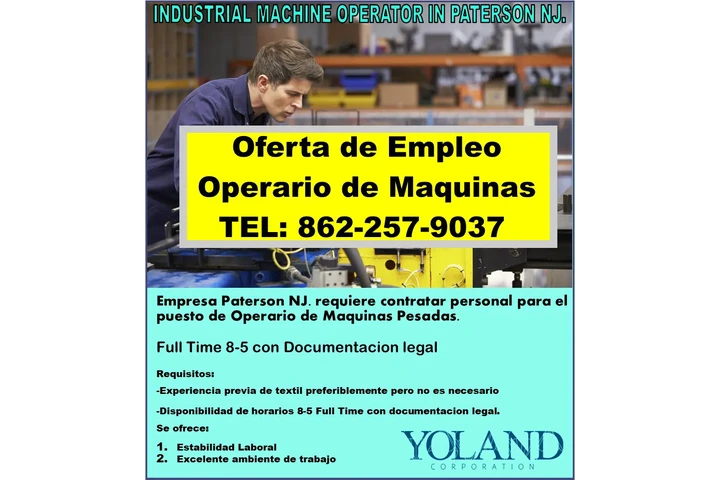 Operarios maquinas Industrial image 1