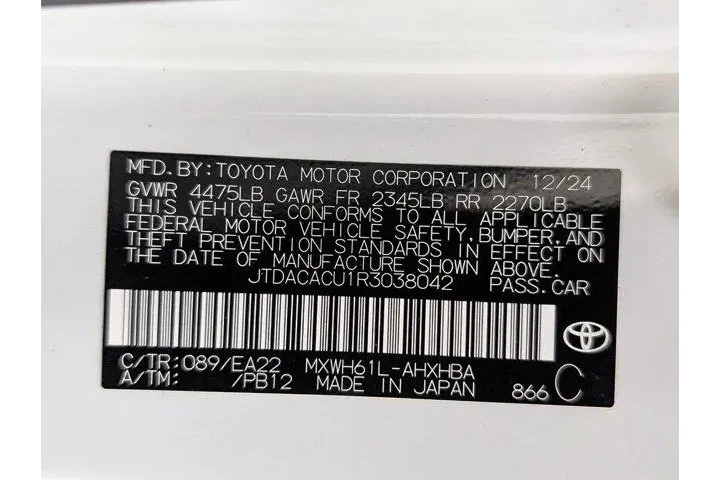 $34589 : Toyota Prius Prime 2024 XSE image 10