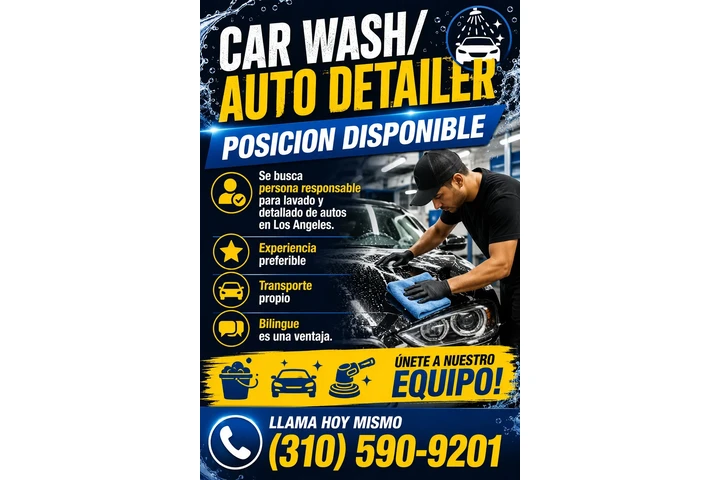 🚗CAR WASH/ AUTO DETAILER image 1