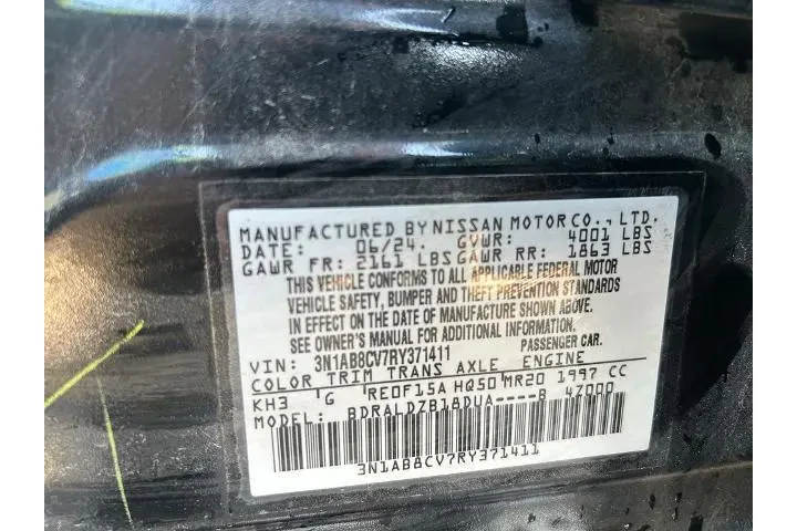 $21992 : Nissan Sentra 2024 SV 4dr Se image 9