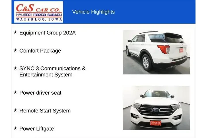 $21495 : Ford Explorer 2020 AWD XLT 4 image 7