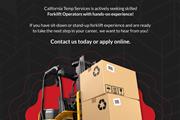 Forklift Operator en Los Angeles