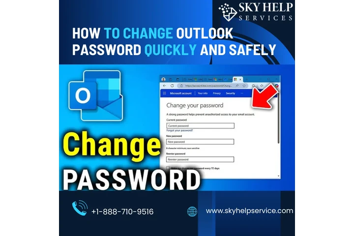 How to Change Outlook Password image 1