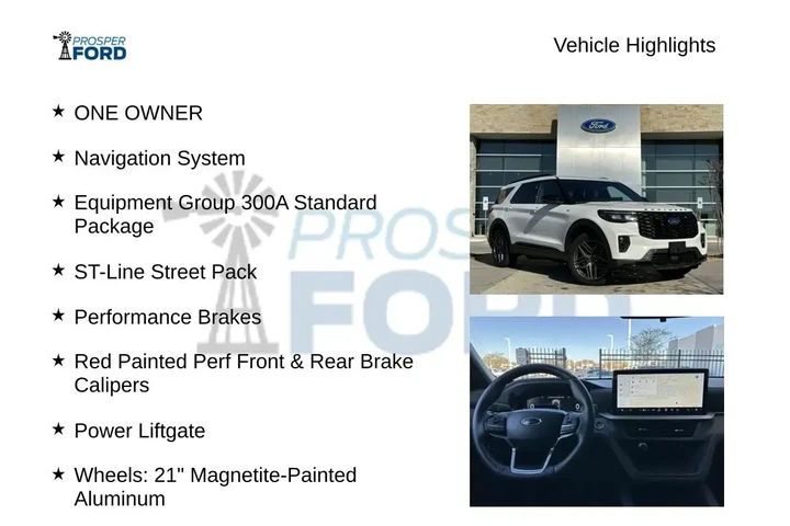 $39995 : Ford Explorer 2025 AWD ST-Li image 5