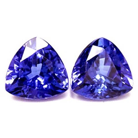 $4764 : Get Trillion Cut Tanzanites image 1