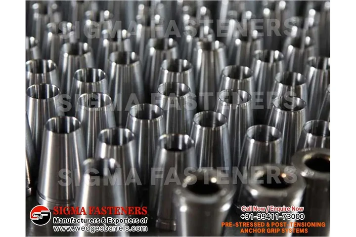 Post Tensioning wedges and bar image 4