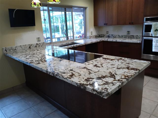 A + Solid stone counter tops image 7