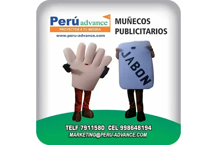 Muñecos Publicitarios en finos image 1