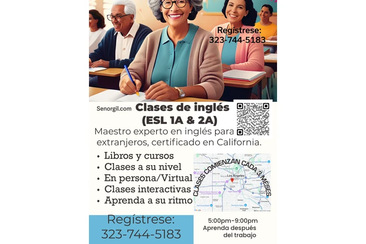 Clases de inglés (ESL) DTLA image 1
