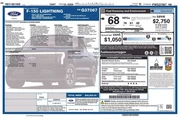 $38260 : Ford F-150 Lightning 2023 AW thumbnail