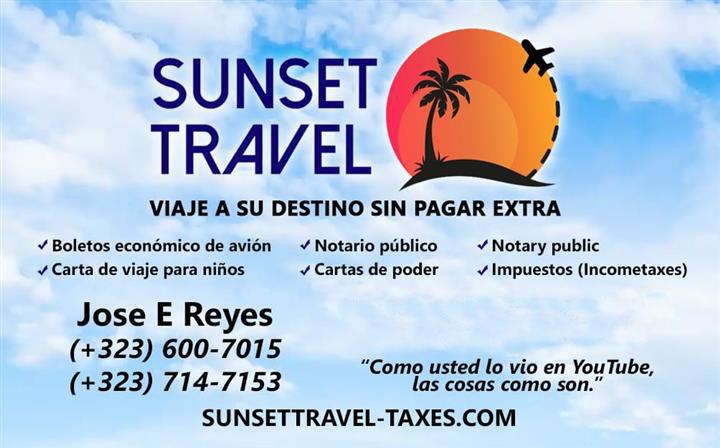 Sunset Travel-Especiales image 1