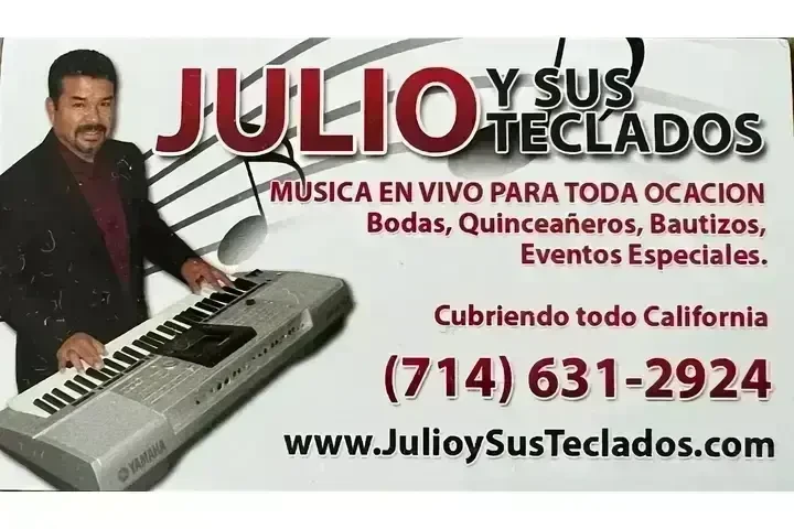 JULIO Y SUS TECLADOS $160/HORA image 3