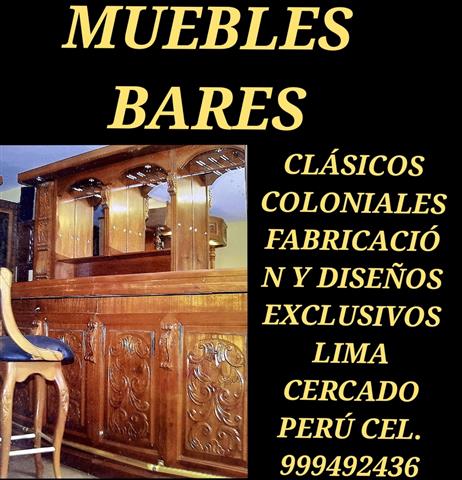 $1 : Mueble Bar colonial PERÚ image 8