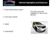 $32613 : Honda Pilot 2022 AWD TrailSp thumbnail
