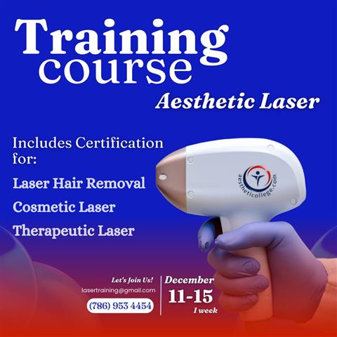 Aesthetic Laser Training Cours image 1