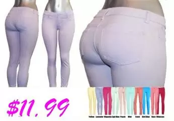 $12 : JEANS DE COLORES FASHION a$12 image 3