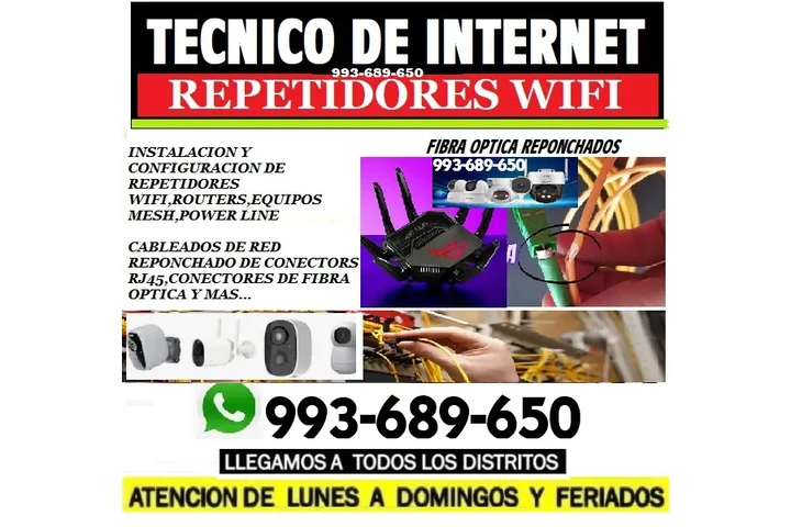TECNICO INTERNET CAMARAS WIFI image 1